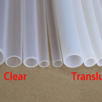 8*10mm 8x10mm 9*11mm 9x11mm ID*OD Clear Transparent Translucent Insulation Soft FEP F46 Catheter Hose Plastic Pipe PTFE Tube