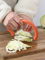 鋸齒水果沙拉切割刀家用不銹鋼蔬菜切片器環形面包沙律專用切菜刀