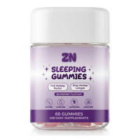 ZN Sleep Gummy, Nutritional Supplement, Extra Strength Sleep Gummy 10mg Melatonin - 1 Pack 60  Count