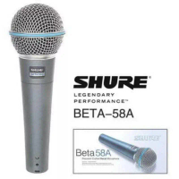 Mic Kabel SHURE BETA 58A - Shure BETA 58 Bass Microphone Mik