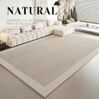 Carpet for living room, modern minimalist Ins-style floor mat, bedroom rug, large area rug for full