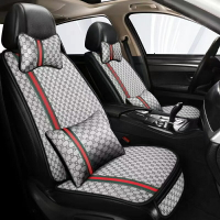 新款汽車座椅墊 汽車豪華座椅套 轎車坐墊保護套 耐磨透氣汽車保護座套汽車全套