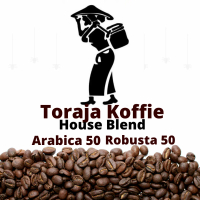 Toraja Koffie Hause Blend Kopi Robusta Arabica Blend 50:50 Kopi Toraja 500g Coffee Robusta Kopi Robu