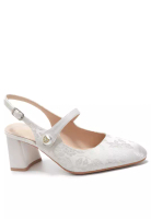 Twenty Eight Shoes 6CM Cotton Print Slingback High Heel BY664-39