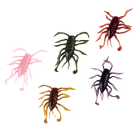 【RONIN 獵漁人】Spider Shrimp 38mm 1.5吋蜘蛛蝦 昆蟲軟餌 一包15入(路亞 擬真假餌 精美塗裝)