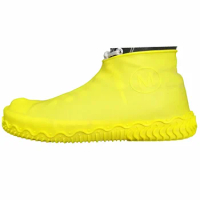 220pairs Reusable Silicone Shoe Cover Dwaterproof Water Rain Shoes Covers Outdoor Camping Non Slip Rubber Rain Boot