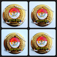 PIN BPD MAGNET LOGO BARU- KETUA/WAKIL/SEKRETARIS/ANGGOTA-LENCANA BPD