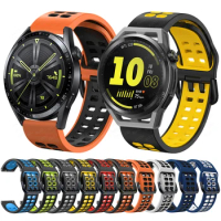 Silicone Strap For HUAWEI GT Runner/GT 3 46MM GT3 42/GT2 Pro Smartwatch Sport Band For HUAWEI WATCH 3 Easyfit Watchband Bracelet