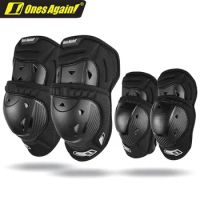 Ones Again! KP02 EP02 Summer Motorcycle Gear Motocross Protective Motociclista BMX MTB Protection Street Knee Brace Elbow Pads