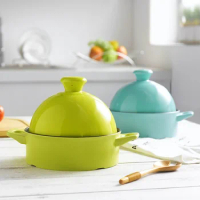 Pottery Tagine Pot Frying Pan Gas Stove Household Little Pan Rice Ceramic Casserole Electric Ceramic Stove Clay Pot for Cooking