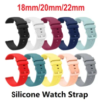 30PCS Smart Watch Strap for Garmin Fossil Samsung Huawei Xiaomi Coros Polar Haylou Silicone Bracelet Watchband 18mm 20mm 22mm