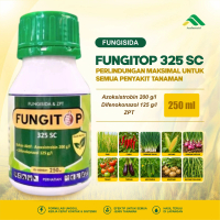 FUNGITOP 325 SC PLUS ZPT - Fungisida 250ML Azoksistrobin Difenokonazol ZPT untuk Penyakit Tanaman