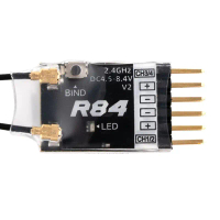 ตัวรับสัญญาณ RC PWM, เข้ากันได้กับ Radiomaster R84 V2 4CH, สำหรับ Frsky D8 D16 SFHSS, ตัวส่งสัญญาณ R