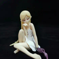 Japan Comic Anime Statue Story Monogatari Series Oshino Shinobu Sit Sexy Figure Model Toy