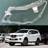 For Nissan Terra/X-Terra 2018 2019 2020 Car Accessories Headlight Lens Cover Transparent Lampshade Headlamp Shell Plexiglass