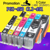 For Canon mg5540 mg5640 Ink cartridge Canon PIxma mg5540 mg5640 printer 5 Color ink cartridge PGI450