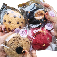 Biskut Soft Cookies lazat bersama Marshmello, chocolate Chip, Red Velvet dan Oreo serta Black Smores