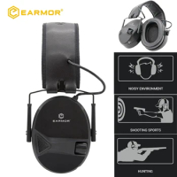 Tactical headset EARMOR M30 military shooting noise reduction earmuffs outdoor shooting training hearing protection headset