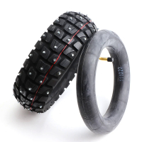 [2]For  Zero 10x Dualtron KuGoo M4 10 Inch 10x3.0 80/65-6 Off Road Tire 255X80 Tyre Winter Snow Tires[2]