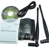 by dhl or ems 100pcs USB Wifi Adapter 150Mbps Dual WiFi Antenna 5dB Wi-fi Dongle Wireless Network Card USB Wifi Receiver