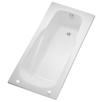 電光豪華按摩浴缸白色(含鉻色噴頭)/B7070C