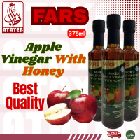 Fars Mixed Apple Vinegar with Honey / Cuka Epal Denga Madu / Vinegar / Apple Vinegar / Bottle / 375M