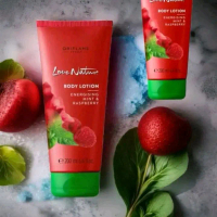 Oriflame Love Nature Body Lotion Energizing Mint & Raspberry Original