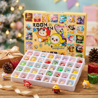 Hộp quà bất ngờ Hộp Quà Bất Ngờ 40 Món EGgy Party Vàng, Baby Three, Kuromi Bí Mật, Blind Box Móc Kho