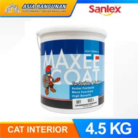Sanlex Premio Maxecoat 4.5Kg – Cat Tembok Dasar Interior Ekonomis Tahan Coklat