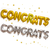 MMM Balon Foil Huruf Gold ±40cm Ballon Foil Abjad Alphabet Polos Balon Huruf Satuan ± 40 Cm Murah