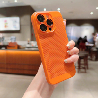Sarung PC ultra nipis dengan sinaran haba mewah untuk iPhone, 11, 12, 13, 14 Pro Max, 14, 7, 8 Plus,