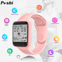 Đồng hồ thông minh nữ mới đồng hồ đeo tay thể dục theo dõi nhịp tim chống nước huyết áp đồng hồ thể 