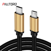 Palltoro USB 3.1 Type C to Micro USB Cable for Samsung Galaxy S9 Charger 5P Data Cable Type-C Cable