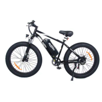 Fat Tire Mountain Bike 26-Inch off-Road Mountain Power Electric Motorcycle Chopper Bicycle