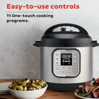 Instant Pot Duo 7-in-1 Mini Electric Pressure Cooker, Slow Rice Cooker, Steamer, Sauté, Yogurt Maker, Warmer &amp; Sterilizer