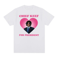 TikTok Viral! Chief Keef Rapper For President Vintage T-shirt Cotton Men T shirt New Tee Tshirt Wome