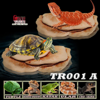 TR001 BASKING SPOT RAMP TURTLE TANGKRINGAN TEMPAT BERJEMUR BERMAIN REPTILE KURA-KURA AIR BRAZIL RES 