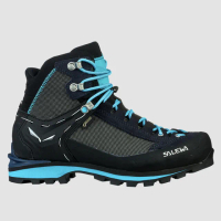 【SALEWA】CROW GORE-TEX 登山鞋 女 海軍藍(中筒防水登山靴 防水健行鞋 徒步旅行)