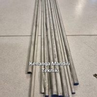 Pipa Tubing Stainless 316 OD 8mm x 6mm x 1000mm // Tubing Tube Od 8mm ss 316 Meteran