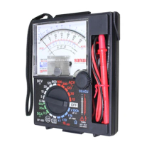 Sanwa SP18D High Precision Multi-Functional Professional Pointer Analog Multimeter Fall Protection