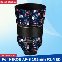For NIKON AF-S 105mm F1.4 ED Camera Lens Skin Anti-Scratch Protective Film Body Protector Sticker NIKKOR 105 1.4