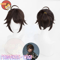 Identity V Prisoner Cosplay Wig Game Identity V Prisoner Wig Luca Balsa Cosplay Short Dark Wig CoCos