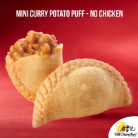 [Old Chang Kee] Frozen Mini Curry Puff (25pcs per pack) Silly Brother Spicy Beef Tendon Snacks