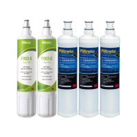 【3M】S003 DIY淨水器替換濾心2入-適用DS02+樹脂軟水濾心3入(F003-5*2+3RF-F001-5*3/適用WaterDuo 一年份)