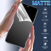 Matte Hydrogel Film For apple iPhone 11 12 13 Pro XS Max XR iphone X 7 8 Plus Protective Silicone TPU Screen Protector Not Glass