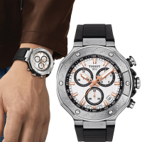 TISSOT 天梭 官方授權 T-RACE MOTOGP 計時競速腕錶-T1414171701100 送禮推薦