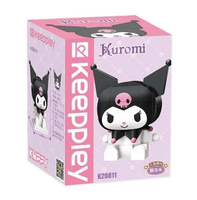 KEEPPLEY SANRIO BUILDING KUROMI ORIGINAL FIGURE KUROMI MAINAN EDUKASI SANRIO CHARACTER