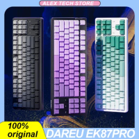 Dareu Ek87pro Mechanical Keyboard 3mode Wireless Bluetooth Hot Plugging Gasket Rgb Low Latency E-Sports Game Keyboard Pc Gift