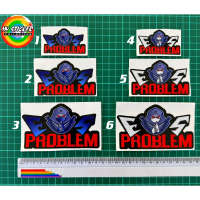 STICKER EX5 PROBLEM STICKER PRINTING LAMINATED REFLECTIVE WATERPROOF