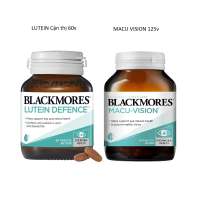 [DATE MỚI] Viên uống bổ mắt tăng cường thị lực Blackmores Macu Vision, Blackmores Lutein Defence chu